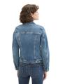 Jeansjacke mit recycelter Baumwolle M Regular Fit - Used Dark Stone Blue Denim