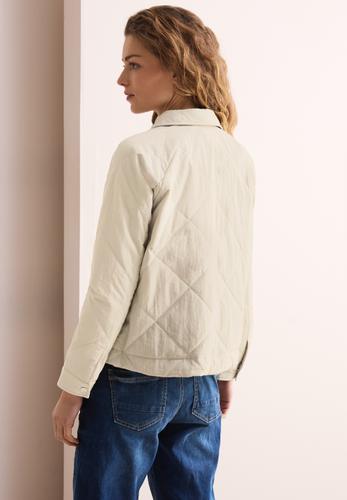 Jacke mit Steppmuster XXL - Pearl Beige