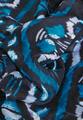 Bedruckter Loop Schal A - Dynamic Aqua Blue