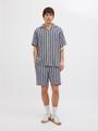 JPSTJAIDEN COBA STRIPE JOG SHORTS REG SN L Locker geschnitten - Ocean Cavern