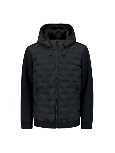 Jacket Short Fit Sealed Hooded Knitted Mix XXXL Regular Fit - Night