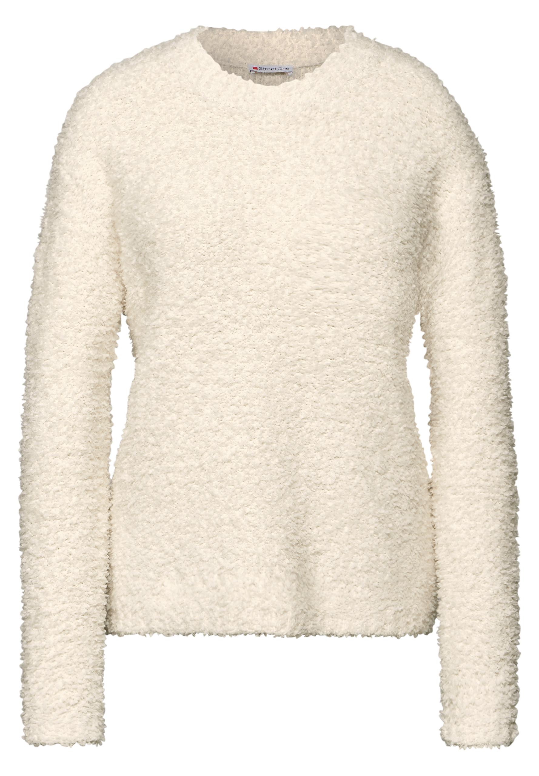Pullover mit Effektgarn 36 - Soft Beige