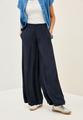 Wide Leg Crepe Hose S/30 - Universal Blue