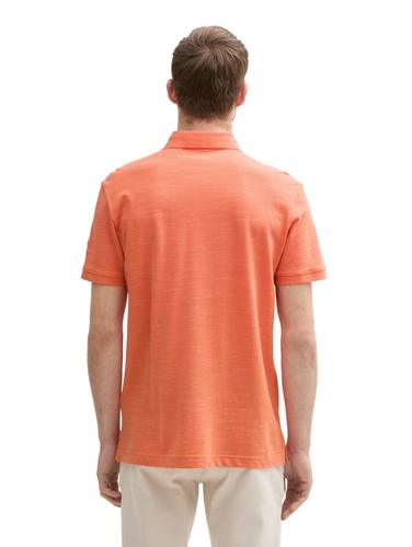 Poloshirt mit Brusttasche M Regular Fit - Brick Orange