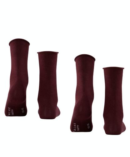 FALKE Happy 2-Pack Damen Rot 39-42