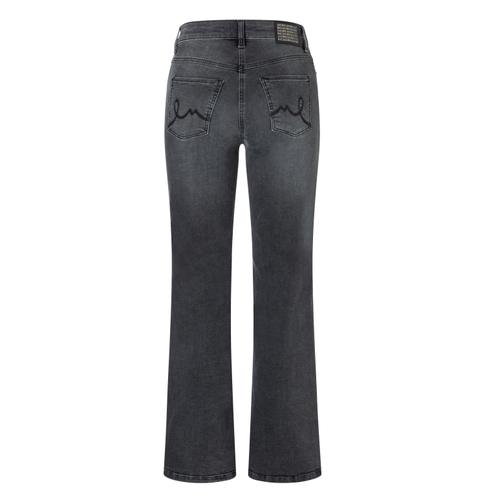 MAC JEANS - LAURA, Authentic Stretch Denim 42/28 Flared Fit - Grau