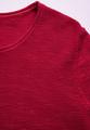 Strukturpullover L - Heather Granita Red Melange