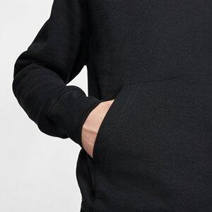 NIKE Herren Sweatshirt "Club Fleece" mit Kapuze XL in Schwarz