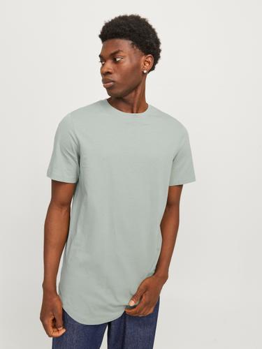 JJENOA TEE SS CREW NECK NOOS L Lang geschnitten - Iceberg Green