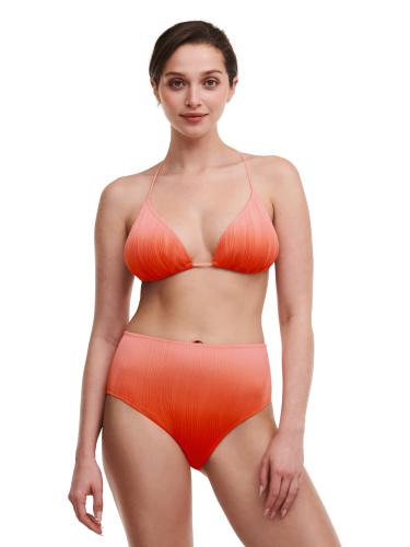 PULP - Swim One Size Bügelloser Triangel-T-Shirt BH M/L - Tie & Dye Orange