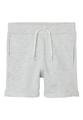 NMMJENNO LONG SWE SHORTS UNB PB 122 Normal geschnitten - Light Grey Melange