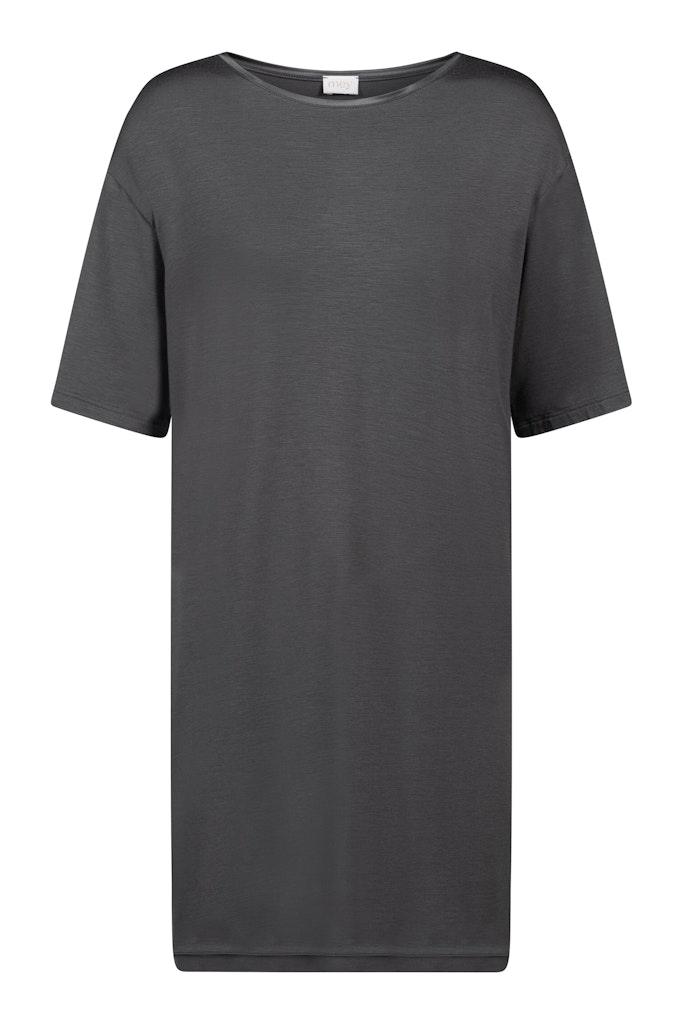 Bigshirt kurzarm Grau S