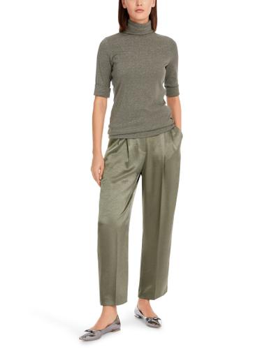 Schimmerndes Lurex-Basic Grün 36
