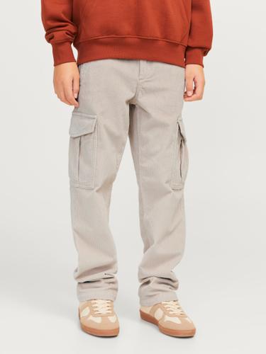 JPSTKANE JJBASIC CORDUROY CARGO JNR 152 Locker geschnitten - Moonbeam