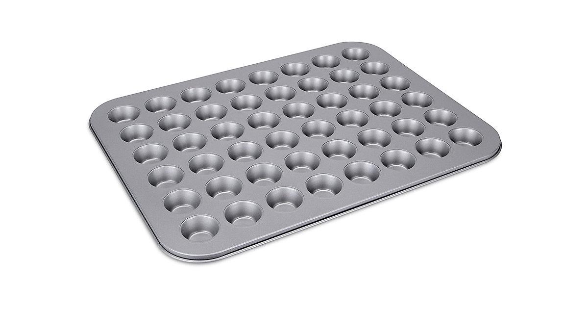 Backform "WE-LOVE-BAKING" Muffin-Konfekt, ca. 40 x 31 cm silber