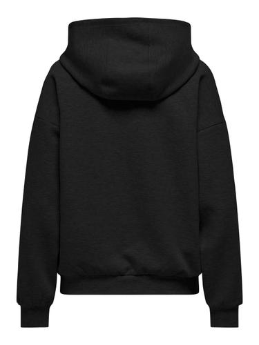 ONLSCARLETT L/S HOOD UB SWT S Normal geschnitten - Black