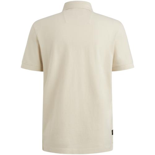 pique garment dye L Regular Fit - Bone White