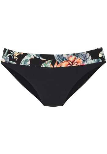 lascana Umschlaghose 44 - Black Print