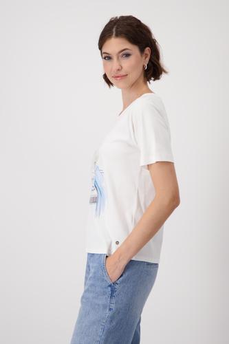 T-Shirt mit Print 42 - Off-white