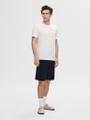 SLHTELLER KNIT SHORTS Blau S