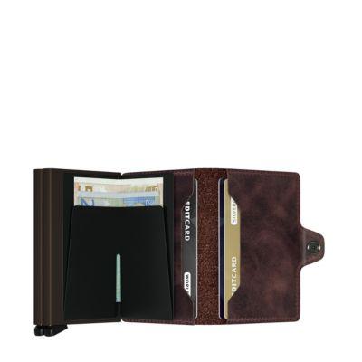 Secrid Kartenetui Portemonnaie Twinwallet RFID Braun