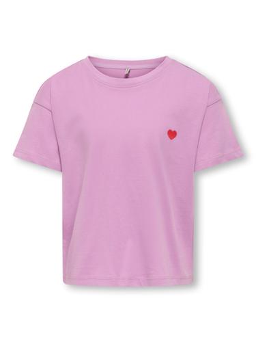 KOGMAIKEN LIFE CROPHEART SS TOP JRS NOOS 134/140 Verkürzt - African Violet