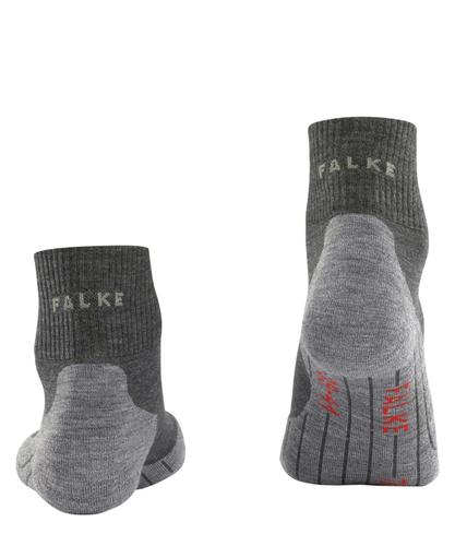 FALKE TK5 Short Herren Socken 42-43 in Grau