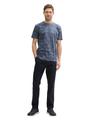 T-Shirt mit Allover-Print XL Regular Fit - Navy Blue Number Design