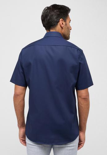 Original Shirt Popeline Kurzarm 44/Kurzarm MODERN FIT - Navy
