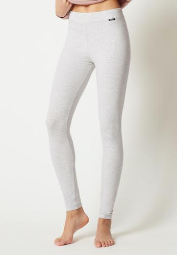 Skiny Damen Leggings lang Night In Mix &amp; Match Grau 40