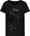 T-Shirt mit Schmuckschrift 36 - Schwarz