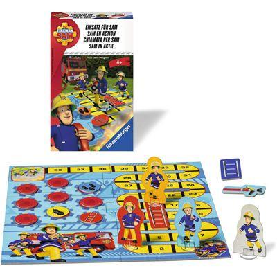 Ravensburger Spiel - Mitbringspiel Fireman Sam Einsatz für Sam