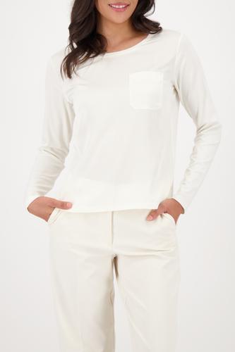 Blusenshirt mit Brusttasche 44 - Cashmere