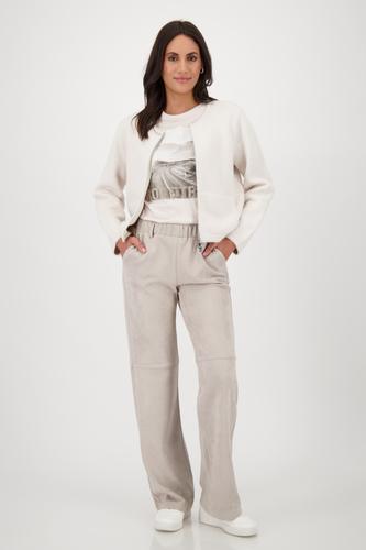 Flauschige Strickjacke 42 - Oat Milk