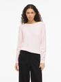 VIRIL O-NECK L/S  KNIT TOP - NOOS S Normal geschnitten - Cherry Blossom