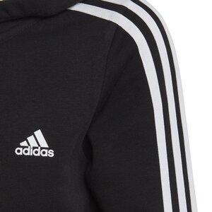 ADIDAS Kinder Kapuzensweat G ESS 3S FZ HD 140 in Schwarz