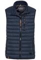 Steppweste mit horizontaler Steppung aus recyceltem Polyester Blau 64