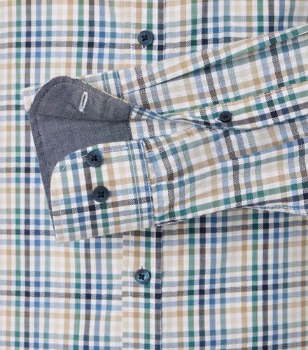 Freizeithemd 3XL Comfort Fit - Blau