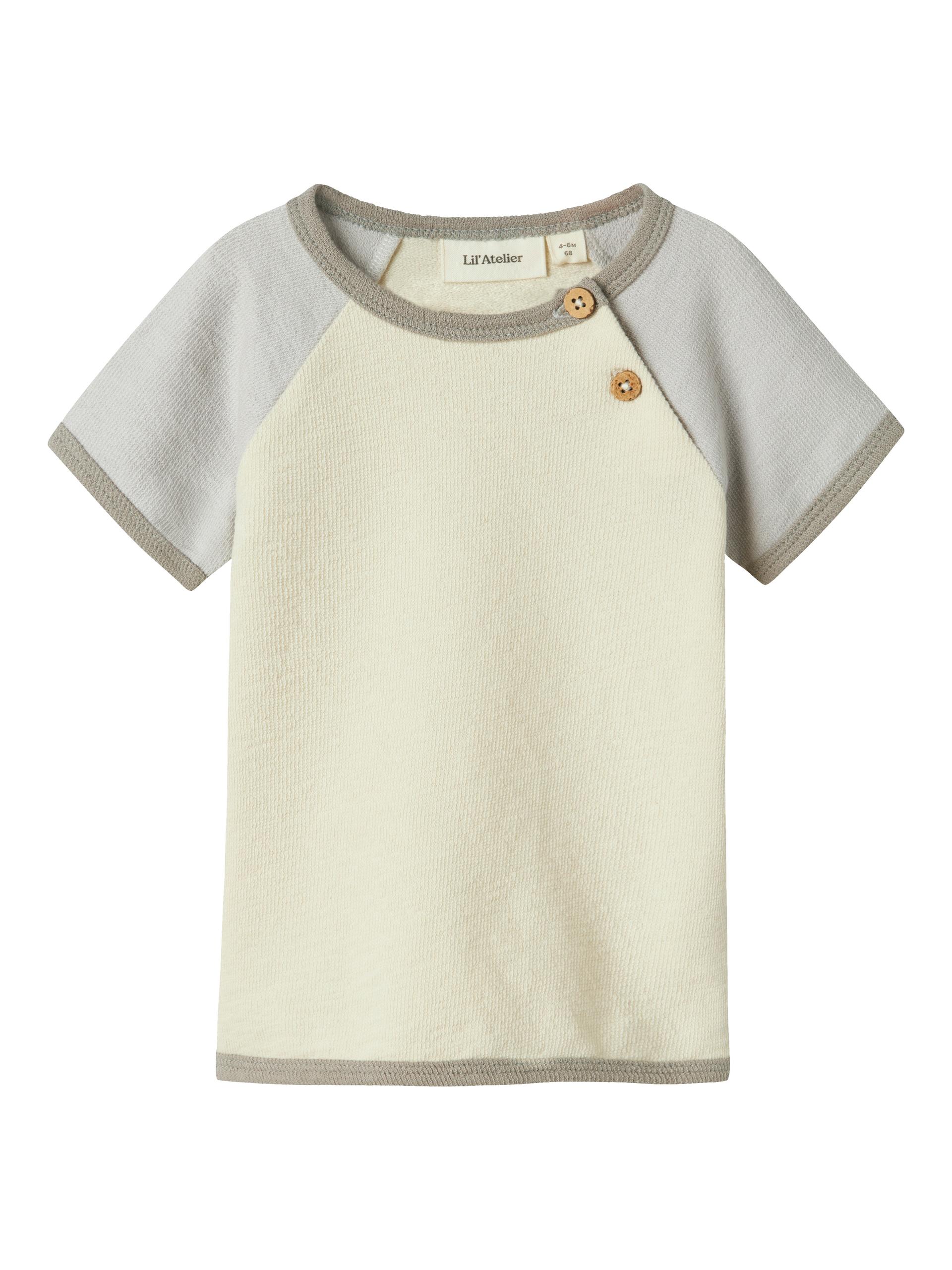 NBMNUNAN SS LOOSE TOP LIL 56 - Turtledove