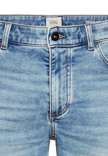 fleXXXactive® Jeansshorts im Regular Fit Blau 38IN