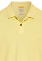 Kurzarm Poloshirt aus Baumwolle Gelb M