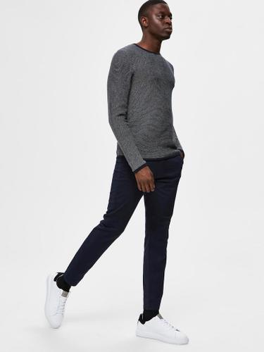 SLHSLIM-MILES FLEX CHINO PANTS W NOOS Blau 34/34