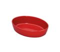 Auflaufform oval rot 26.0x18.0 cm 1.4 L