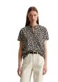 Kurzarm-Jersey-Bluse relaxed M Relaxed Fit - Multi