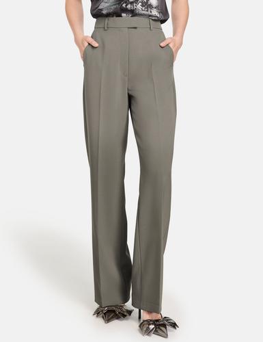 Elegante Hose mit weitem Bein Wide Leg 34 Lässige Passform - Moon Valley