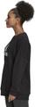ADIDAS Damen Sweatshirt W FI BOS CREW S in Schwarz