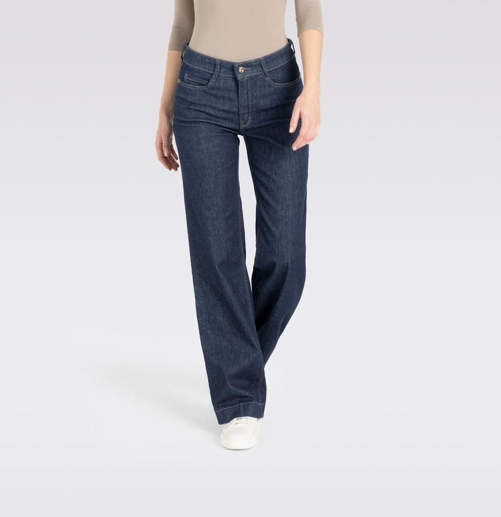MAC JEANS - WIDE, Authentic Stretch Denim Blau 36/32