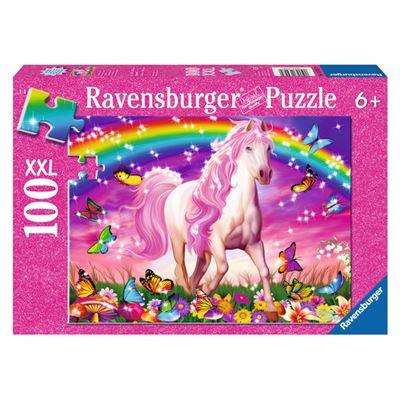 Ravensburger Puzzle - Glitzerpuzzle - Pferdetraum, 100 Teile