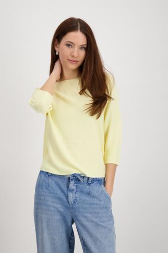 Linksstrick-Pullover 36 - Mango Sorbet