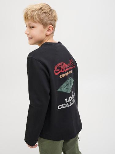 JORRETIRO BACK SWEAT CREW NECK JNR Schwarz 152
